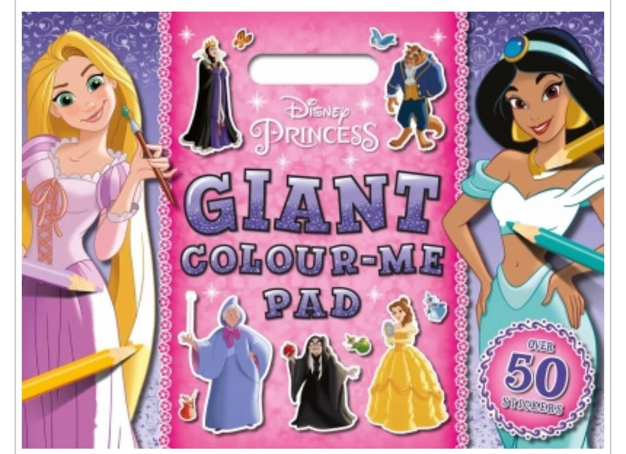 PRINCESS GIANT COLOUR PAD