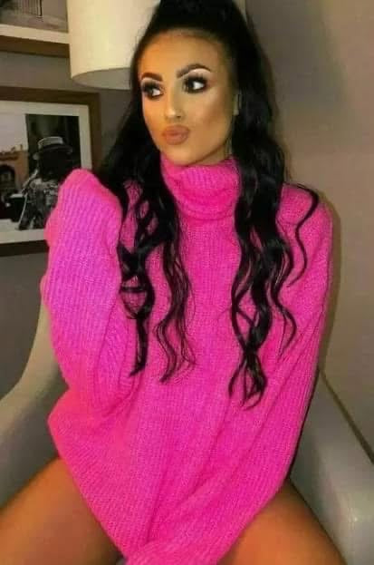 ROLL NECK JUMPER - PINK