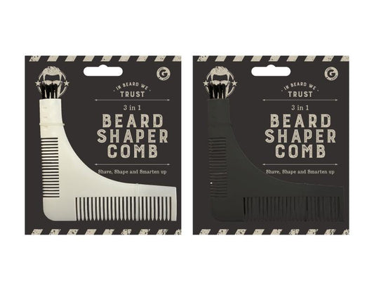 MENS BEARD COMB - 2 COLOURS