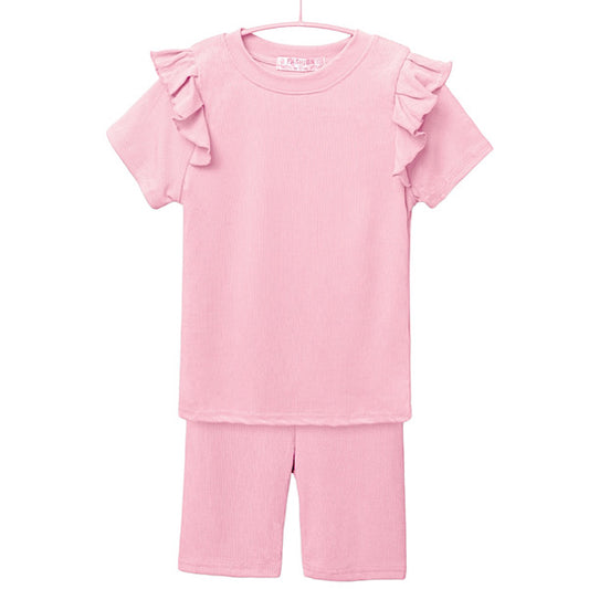 GIRLS SUMMER SHORT SET - CLEARANCE  4-5 YEARS