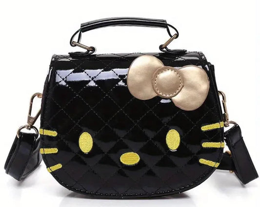 HELLO KITTY HANDBAG - BLACK