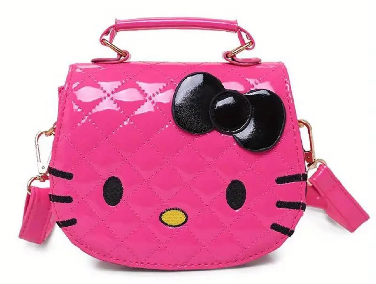 HELLO KITTY HANDBAG - HOT PINK