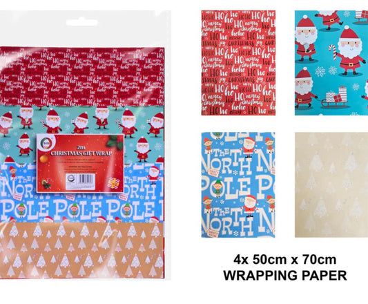 CHRISTMAS GIFT WRAP PACKS